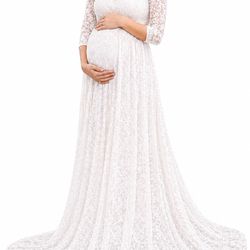 Lace Maternity Dress