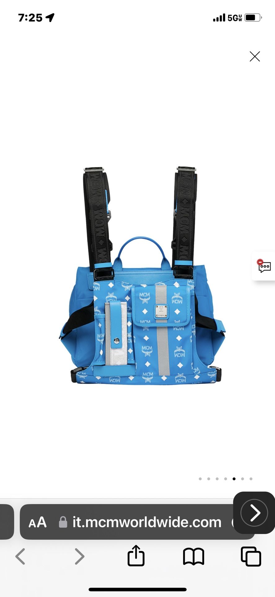 Brand New MCM Chest Pack, Sold Out Everywhere!