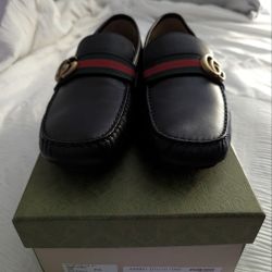 Gucci Web Loafers 