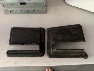 94-04 mustang seat bolt panels pair (x2)