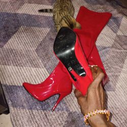 Lil Red Devil Boots 