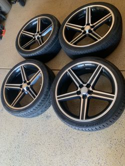 24” iroc rims an tires