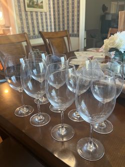 William & Sonoma Wine Glasses