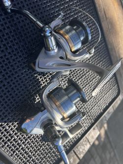 Shimano And Okuma Reels.