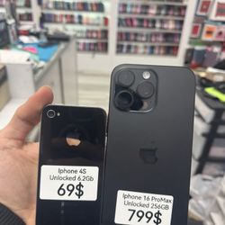 Iphone 16 Pro Max Unlocked 256GB Black