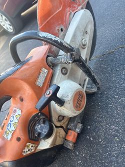 Concrete saw sthil