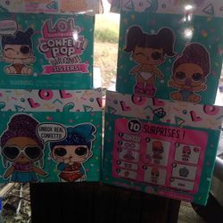 LOL Surprise! Confetti Pop Birthday Sisters
