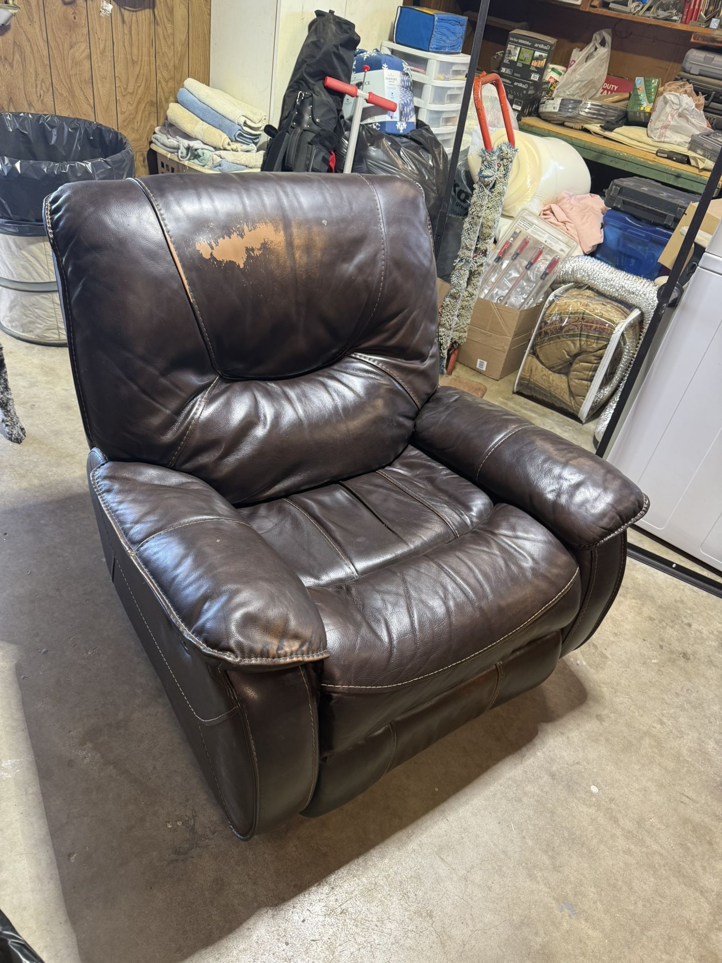 Reclining Leather Chair