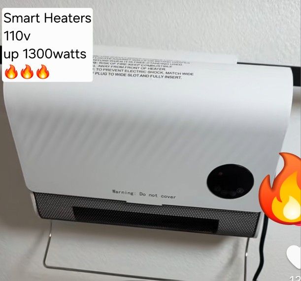 🔴🔥SMART WALL HEATER 1300W 🔥🔴
