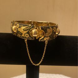 Vintage Damascene Spain Bracelet