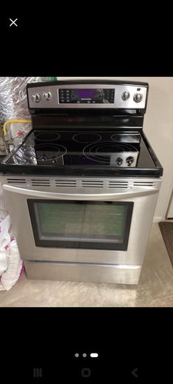 Kitchen Aid Electric 5 Burner Stove