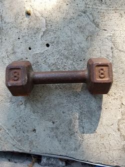 dumbbell 8 pounds