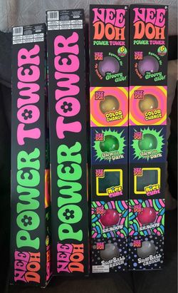 Nee Doh Power Tower Stress Ball Sets