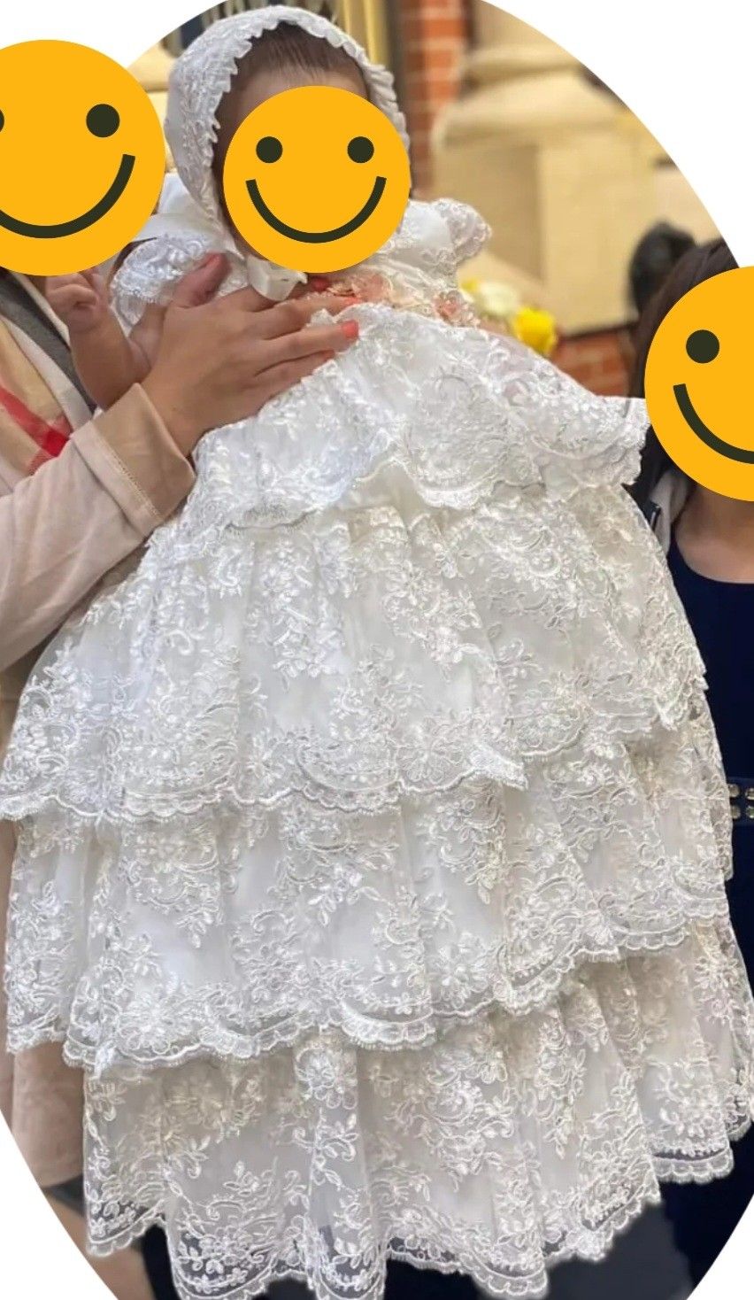 Beautiful Lace Baptism Dress