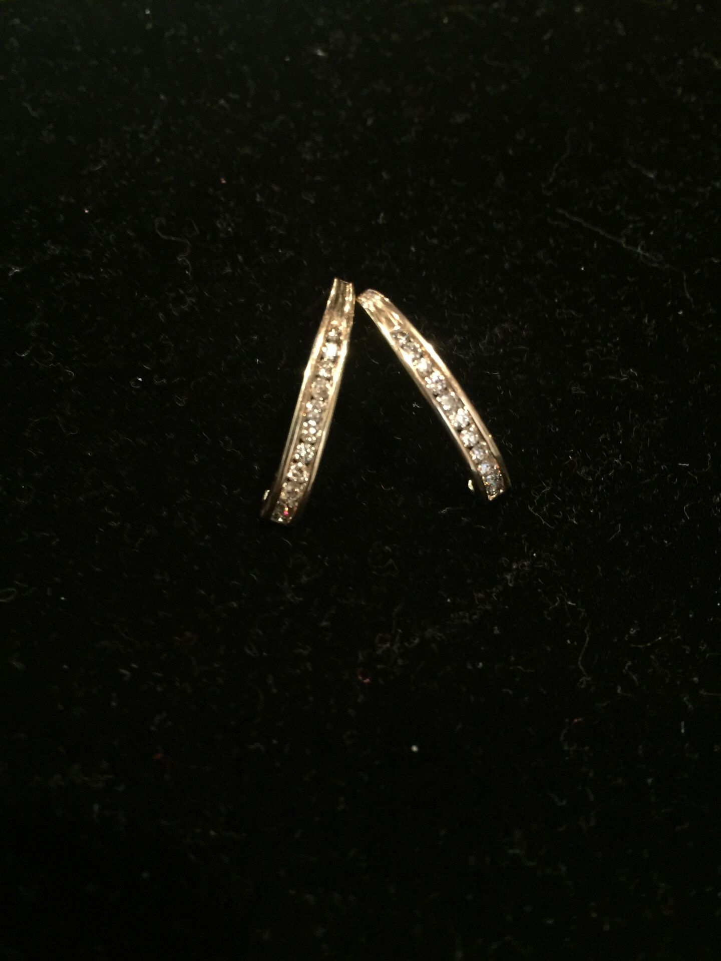 10k earrings diamonds 💎