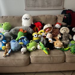 Assortment Of Stuffed Animals
