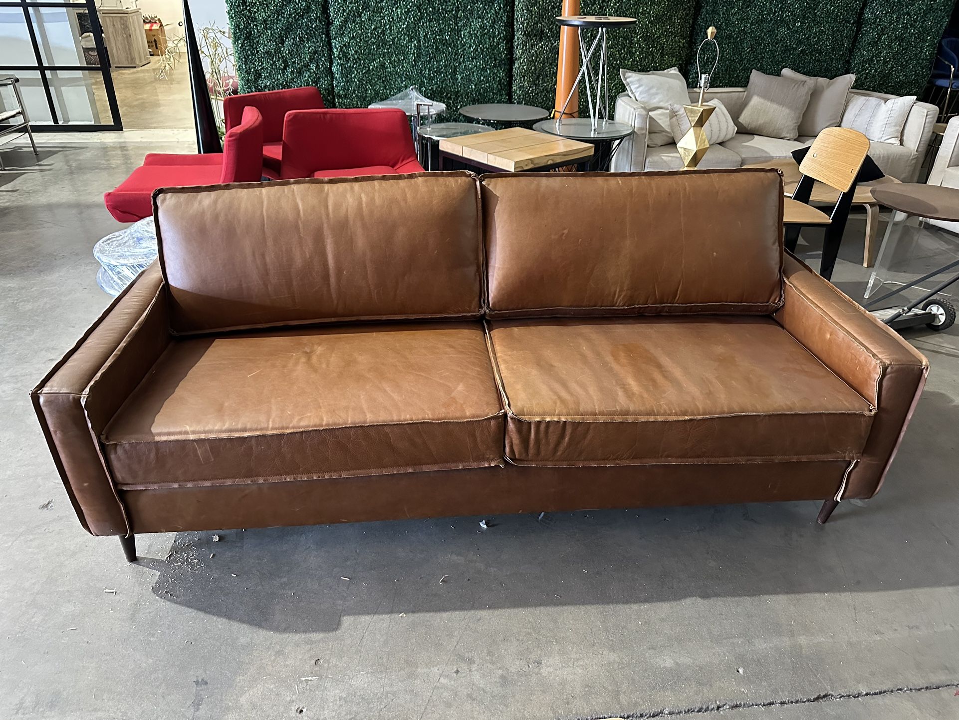Sofa And Chairs - Leather