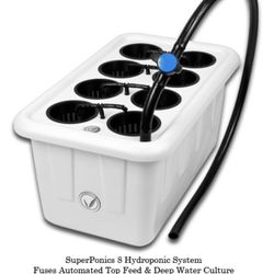 HYDROPONIC GROW SYSTEM- SuperPonics 8 Hydroponic Grow System