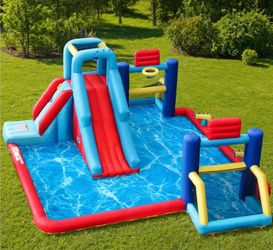 Sportspower Sportcourt Water Slide and Play Arena