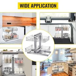 Kitchen Cabinet Storage Basket 🧺 