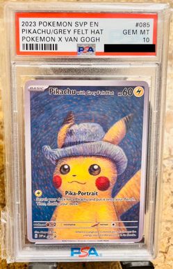 Pikachu Psa 10 Van Gogh