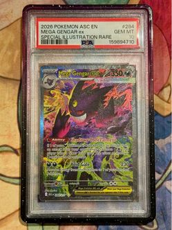 Mega Gengar EX Pokemon Ascended Heroes PSA 10