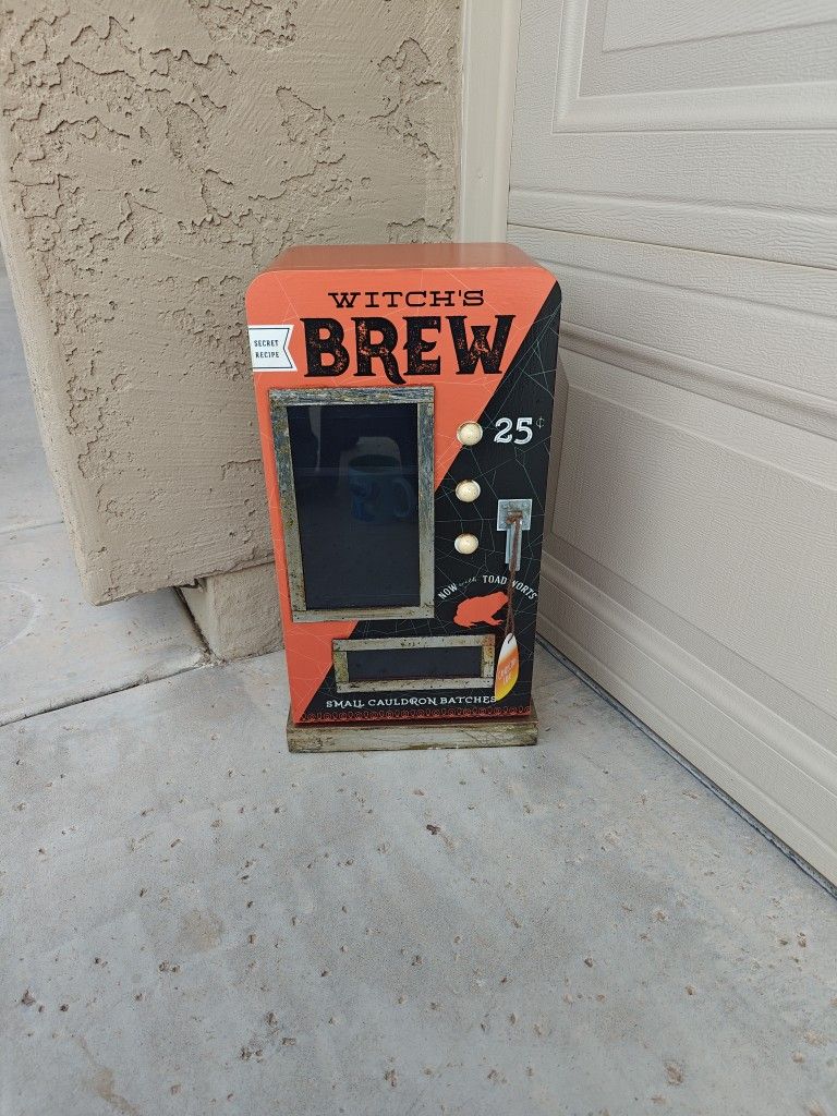 Witch's Brew Mug Cabinet