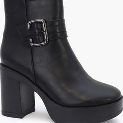Brand New Black Booties $25