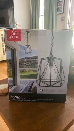 Globe Sansa Outdoor Pendant Light