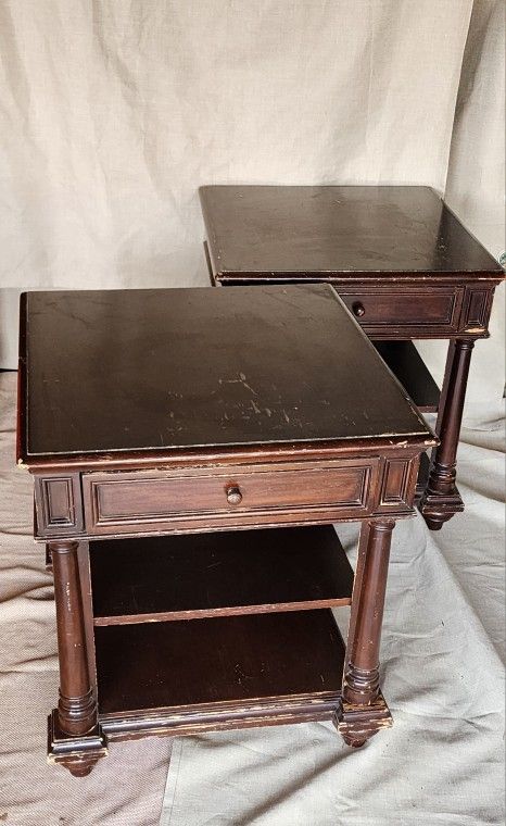 Solid Wood Shenandoah Nightstands Or End Tables– Set of 2