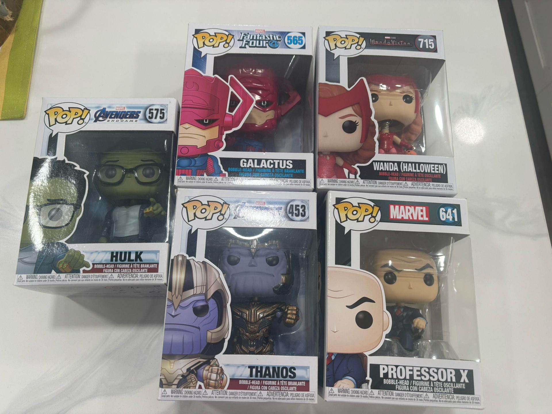 Marvel Funko Pops $8 Each