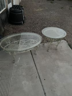 Decorative Glass tables