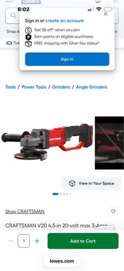 Craftsman grinder