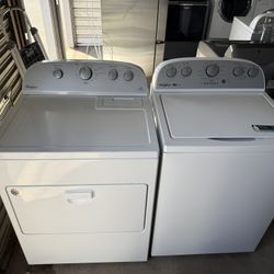 Whirlpool Washer And Electric Dryer 3.8&7.0 Cuft