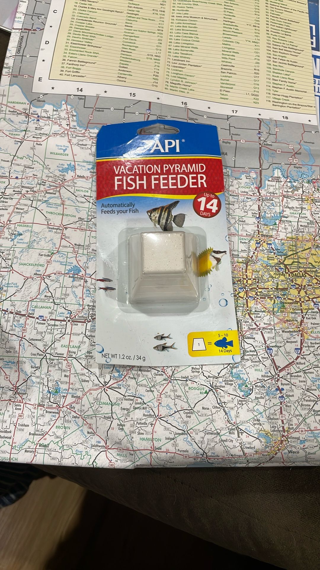 14 Day Vacation Pyramid Fish Feeder 2+ Available