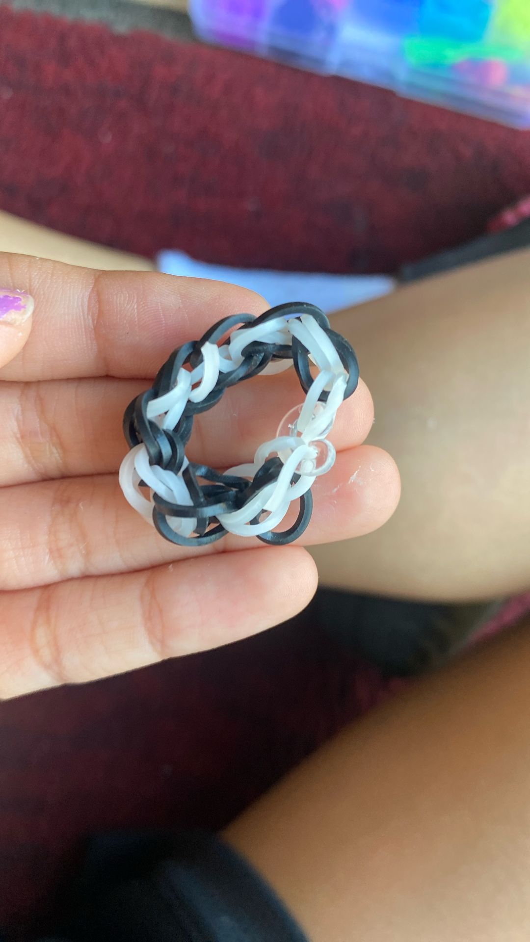 Black and White Ring