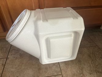 Dog food storage container - or bbq wood