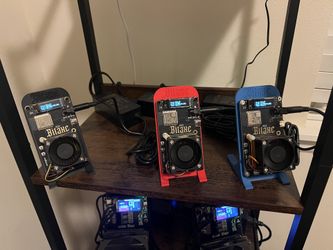 3 BitAxe Gamma 601’s