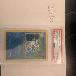 1999 Blastoise Pokemon Card 1st Edition 