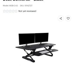 FlexiSpot 47inch Manual Sit Stand Desk Converter
