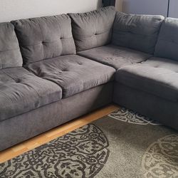 Couch with Bed and Storage 