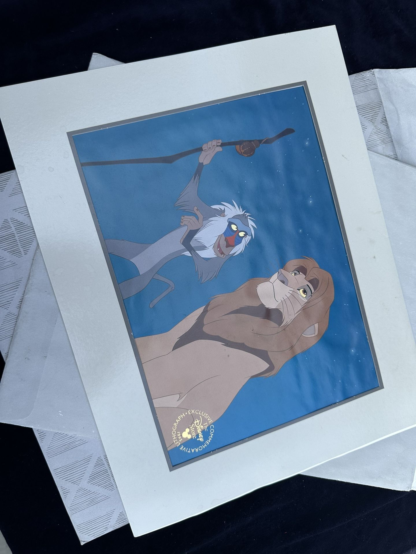 Disney's The Lion King - 1995 Exclusive Commemorative Lithograph