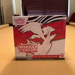 Pokémon Trading Card Game: Scarlet & Violet— White Flare Elite Trainer Box ETB (New)