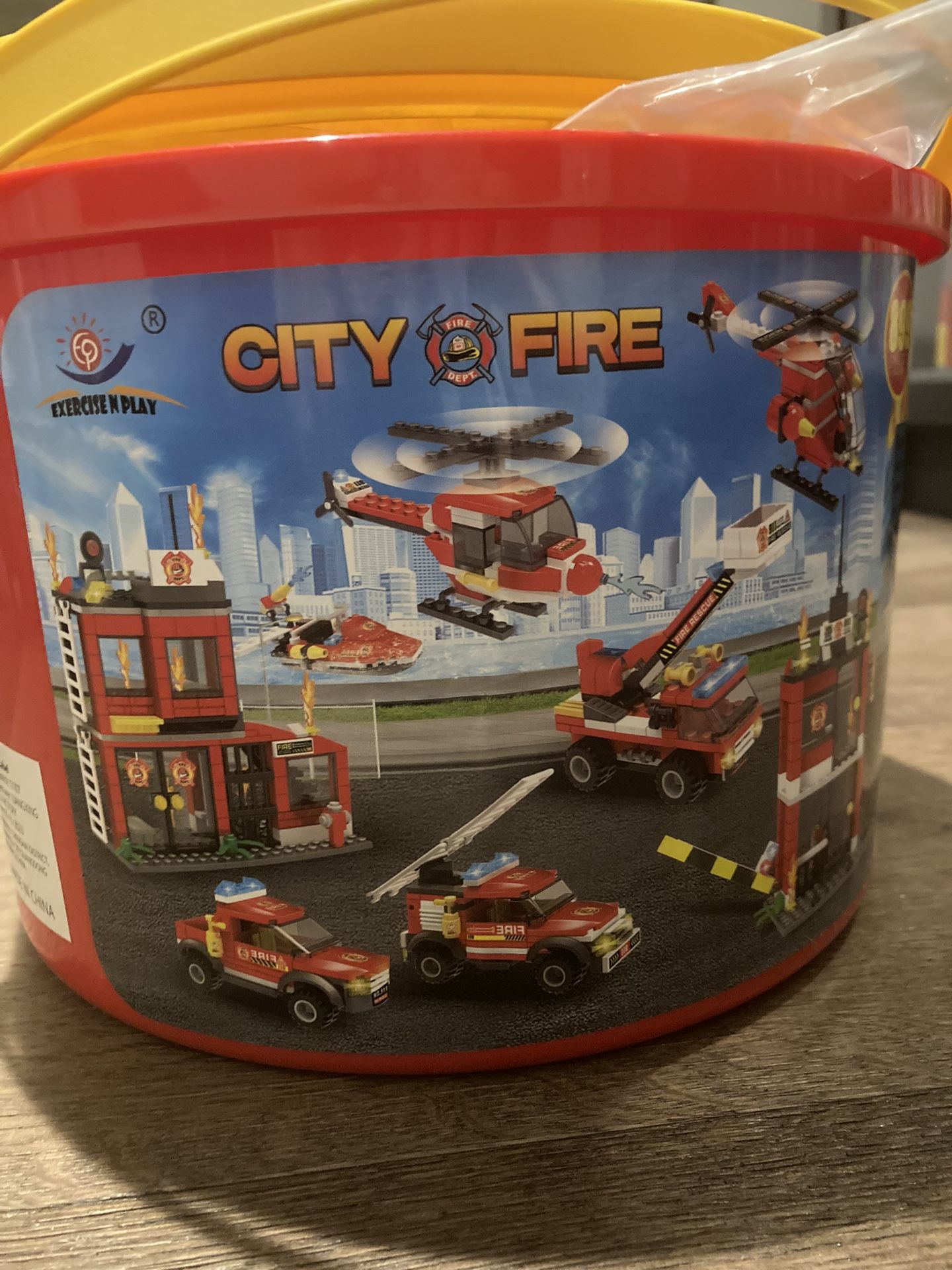 New City and Fire “Lego” Blocks