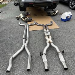 Camaro Zl1 borla ATAK full CATBACK exhaust with npp corsa exhaust