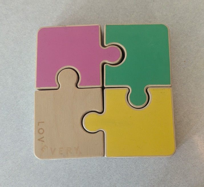 Loveevery - Chunky Wooden Jigsaw Puzzle