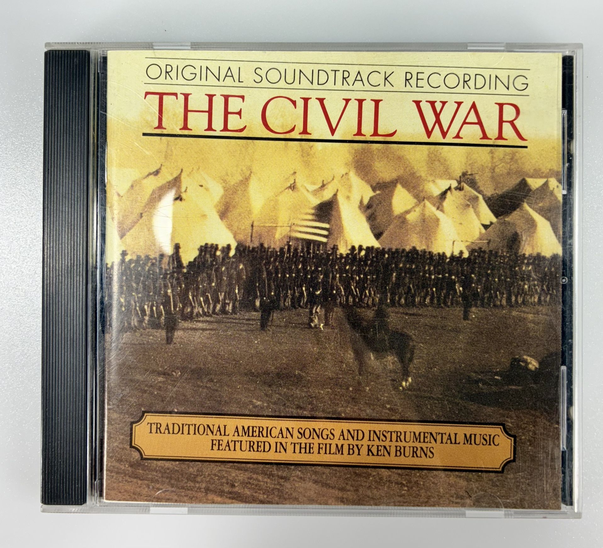 The Civil War Original Soundtrack Recording Vintage 1990 CD Complete with Inlay