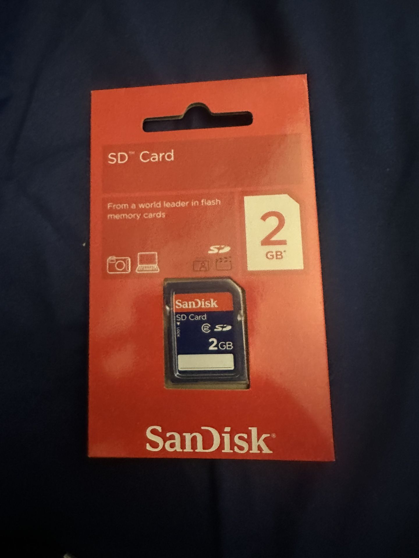 SanDisk SD Card 2GB - 5$