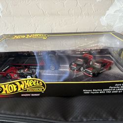 Hot Wheels Premium Hauler Set Diorama 