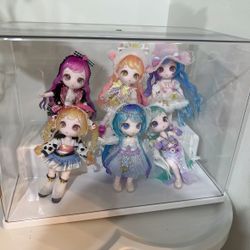 99% new transparent display case / blind box display case